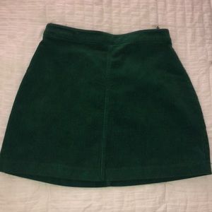 Corduroy skirt